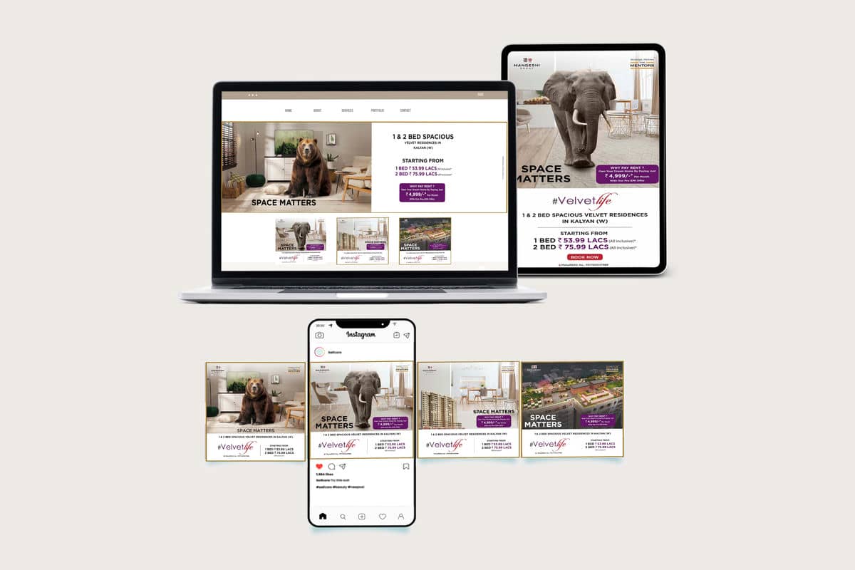 Mangeshi VelvetLife Digital Campaign By Brandniti5